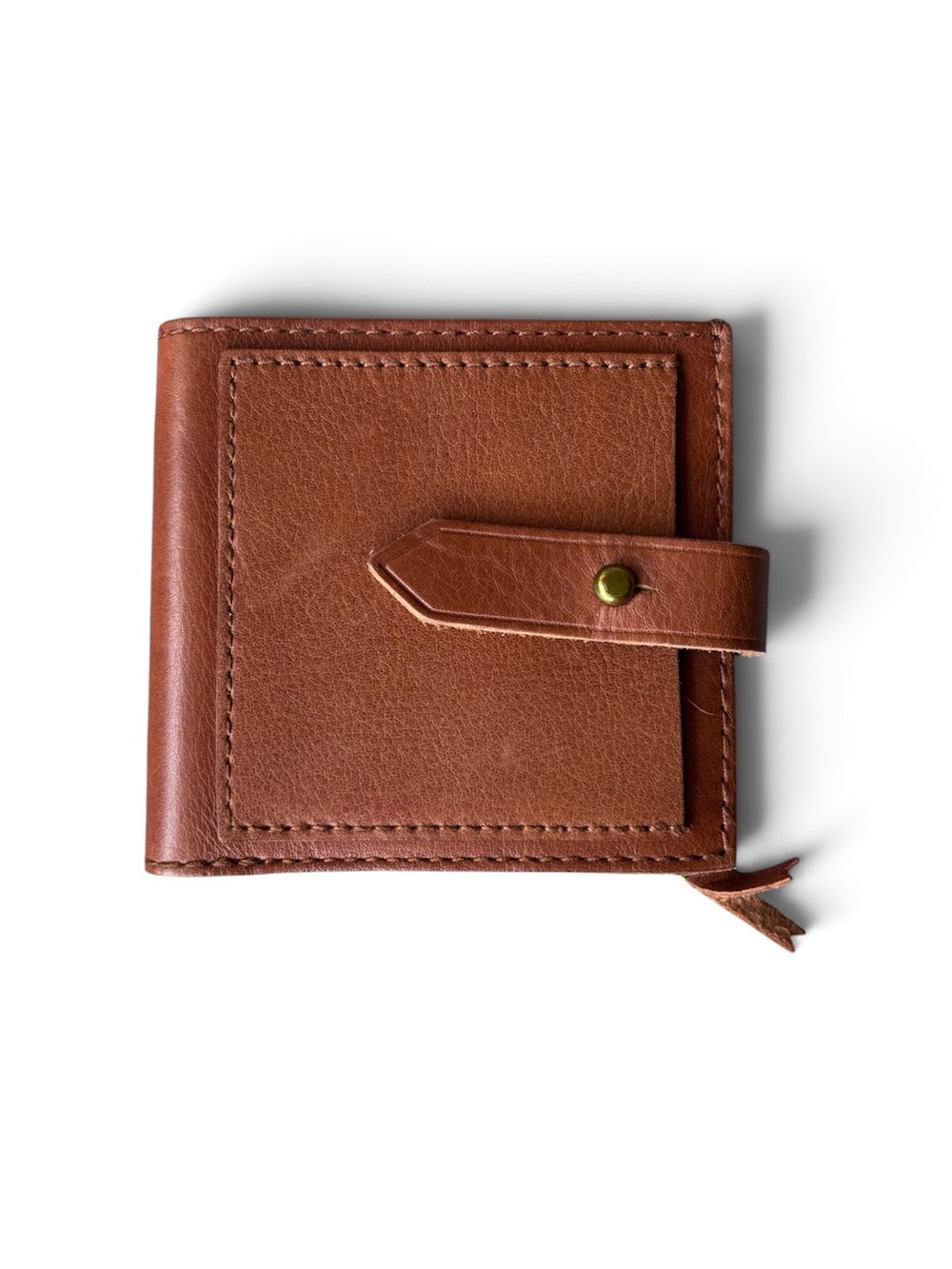 Madewell Brown Bifold Post Wallet